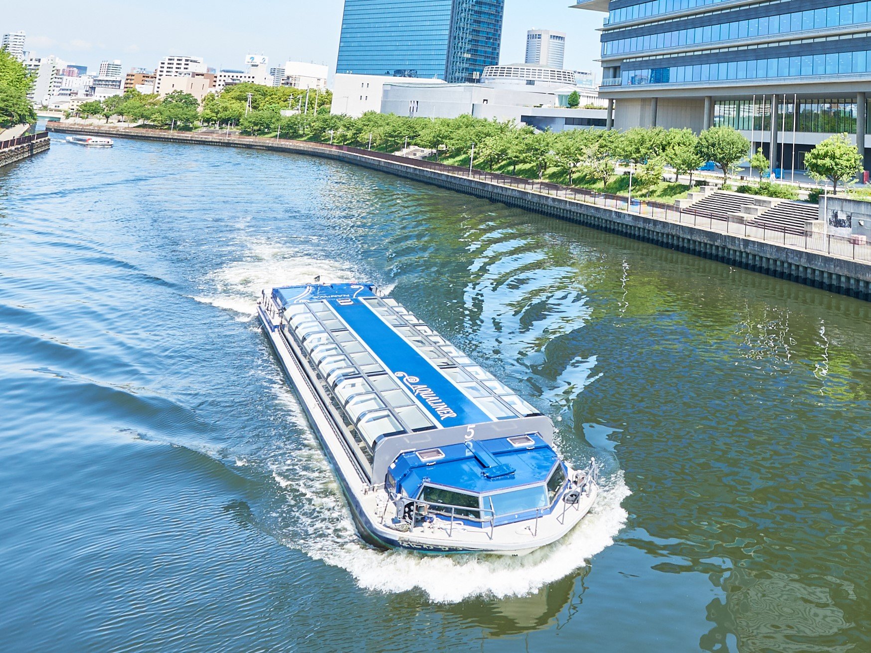 🛥️ 오사카 수상버스 아쿠아라이너 이미지 1